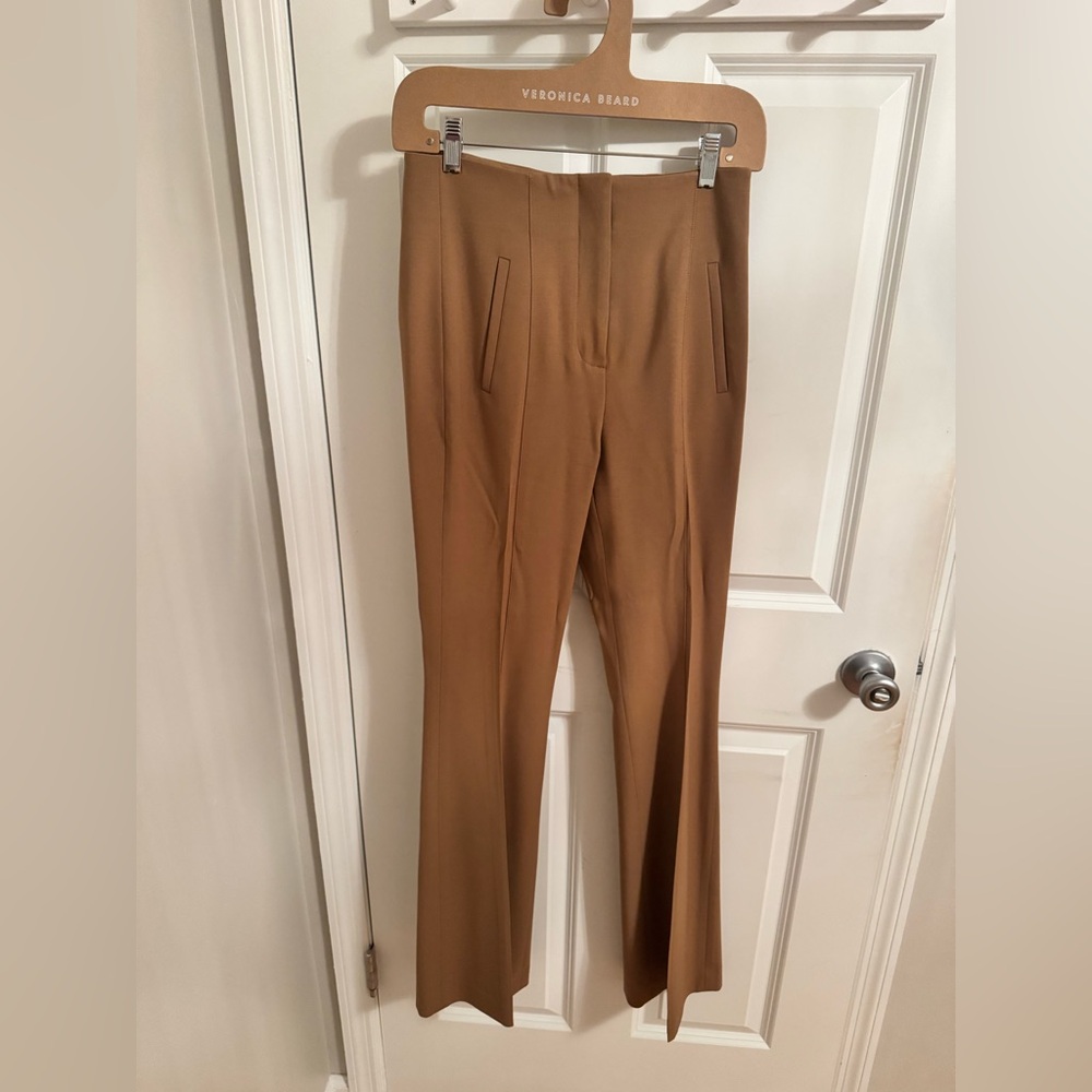 Veronica Beard Tindaya Pant (camel) - Picture 4 of 5